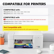 Compatible for HP 923 923E Ink Cartridges (With Chip) OfficeJet Pro 8130 8135e 8138e 8139e 8120 8122e OfficeJet 8124e 8125e 8132e 8134e Printer 923XL Combo Pack, Pack of 4