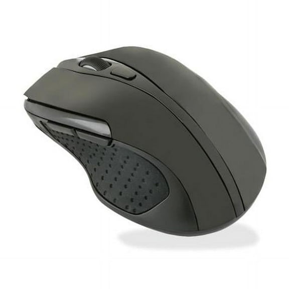 USB Ergo Black Wireless Mouse