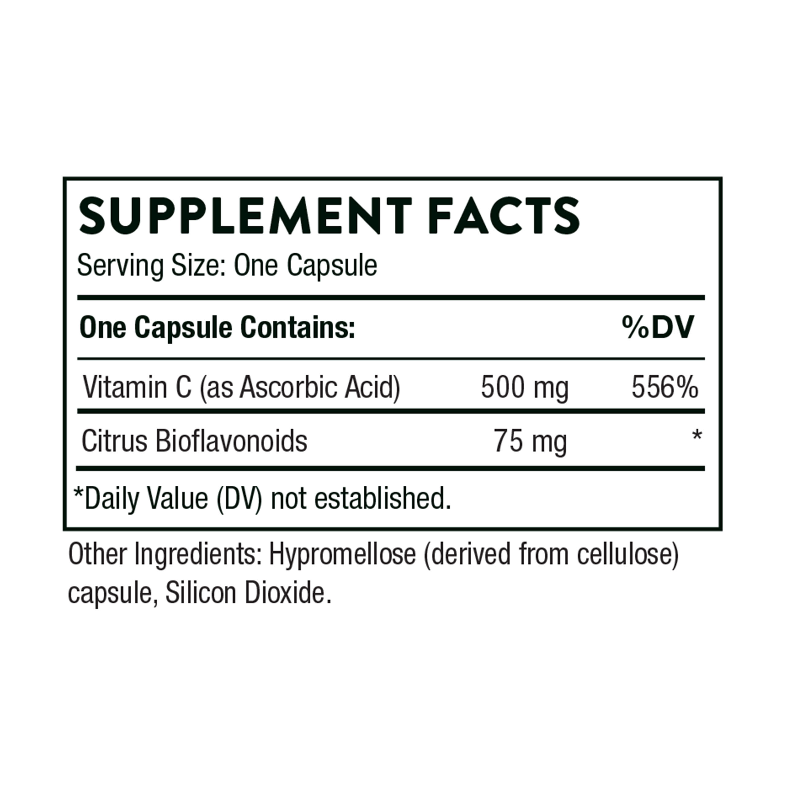 Thorne Vitamin C with Flavonoids   Promotes optimal immune function 90 caps - image 2 of 5