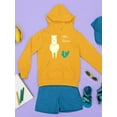 thumbnail image 3 of Ohh Llama Hoodie Juniors -Image by Shutterstock,  Medium, 3 of 4