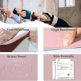 thumbnail image 4 of Hiii Non Slip Yoga Mat, Pro Fitness Mat, 71" L x 24" W x 8 mm 1PC Blue, 4 of 5