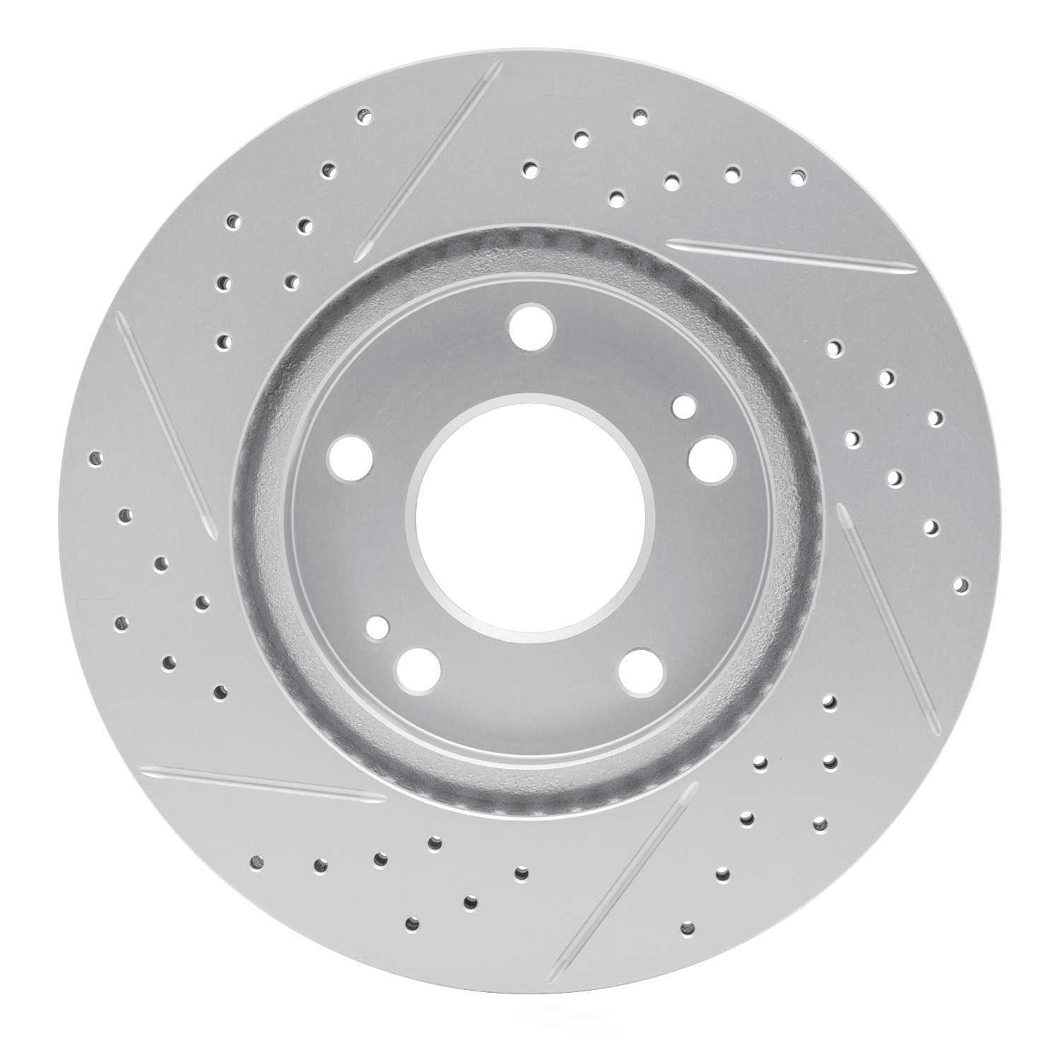 Dynamic Friction Company 830-72034R DFC Geoperformance Rotor - Drilled and Slotted