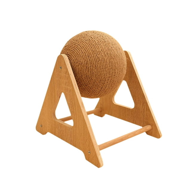 Rascador para gatos, juguete interactivo multifunción para proteger muebles, pelota para rascar que ahorra espacio, juguete para escalar para balcón y Grande