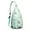 Greenish-blue-80, variant on Cartoon Dino Sling Backpack - Cute Jurassic Pattern Shoulder Bag, Fashionable Travel Pack for Women & Men