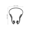 thumbnail image 4 of Auriculares inalámbricos de conducción ósea, auriculares de oído abierto inalámbricos, auriculares para ejercicio 5.1, 4 of 8
