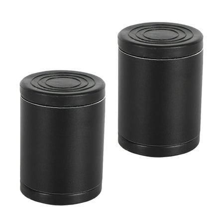 WHAMVOX  2 Pcs Bed Frame Support Adjustable for Headboard Stoppers Black