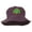 Burgundy, variant on Saint Patrick's Day Clover Embroidered Bucket Hat - Yellow OSFM