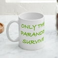 thumbnail image 3 of CafePress - Only The Paranoid Survive Mug - 11 oz Ceramic Mug - Novelty Coffee Tea Cup, 3 of 3