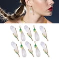 thumbnail image 4 of 10 piezas de moda de metal de agua colgantes del pendiente para el diseñador artesanal collares pulseras elaboración de joyas que, 4 of 9