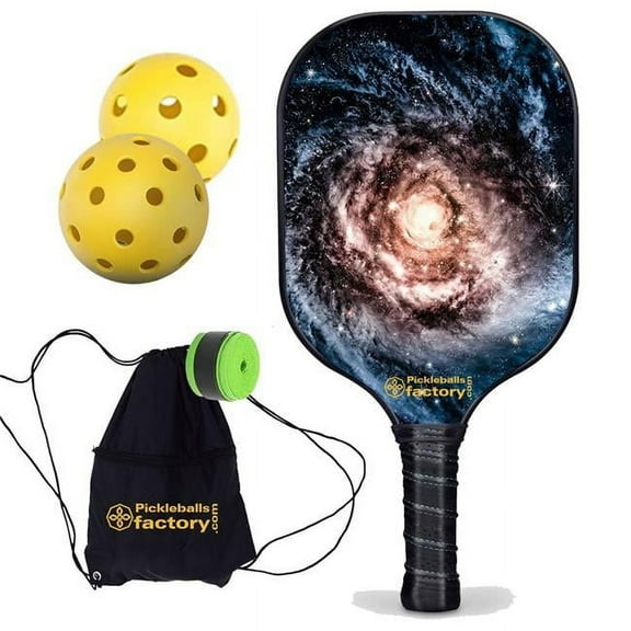 Pickleball Factory PB00056-12-C Pickleball Paddles - Star River Pickleball Paddles for Sale Near Me, Best Paddles for Pickleball, Carbonfiber Graphite