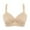 Khaki, variant on TAGOLD Womens Plus Size Bra,Summer Casual Bras for Womens,Women Bra Large And Thin Without Steel Ring With Side Folding And Fading Full Cup Bra