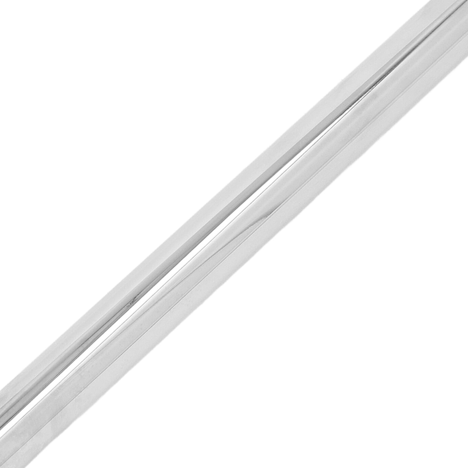 YAHHU 27.6in Ceiling Mount Adjustable Rain Shower Head Extension Arm Stainless Steel Bathroom Fixture Component with Decorative Cover and Easy Installation Instruction Manual