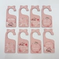 thumbnail image 3 of Separadores de armario para bebés LLUFO Pink, 8 piezas, para armario de niñas, 3 of 6