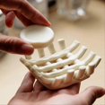 thumbnail image 3 of Ceramic Soap Holder for Bathroom, with Hollow Design B, 3 of 5