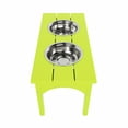 thumbnail image 7 of WestinTrends Elevated Modern Pet Stand Feeder for Cats & Dogs Puppy, Removable stainless steel bowls, UV and Weather Resistant, 7 of 7