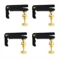 thumbnail image 1 of Violin Fine Tuner, 4 Pcs 1/2 Violin Fine Tuner Metal Violin String Adjuster Part Musical Instrument Accessory, 1 of 8