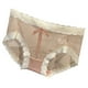 thumbnail image 1 of Gibobby Ropa interior para mujer de encaje Logo de personalizado, Tangas a rayas de cintura , Bikini , tangas personalizadas, ropa interior de mujer, bragas, Tanga de algodón(Beige,G), 1 of 4