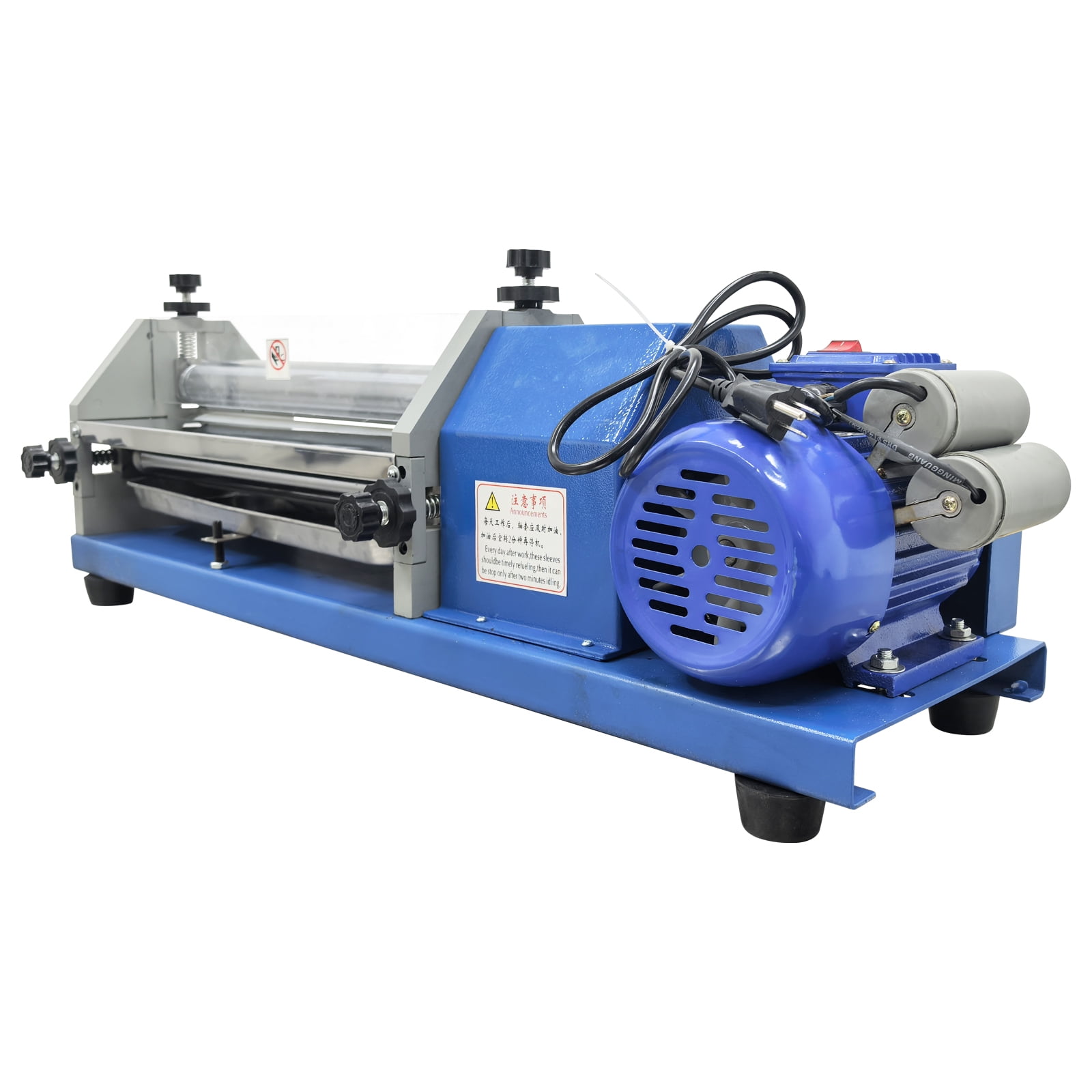 15.75" Automatic Gluing Machine Water-soluble Glue Gluing Device Soft Roller Leather Glue Coating Machine