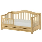 Dream on Me Toddler Day Bed with Storage, Natural