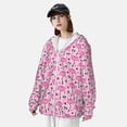 thumbnail image 3 of Lsque Cool Flamingos UPF 50+ Lightweight Sun Protection Men's Women's Long Sleeve Shirt, Hoodie Performance -Medium, 3 of 9