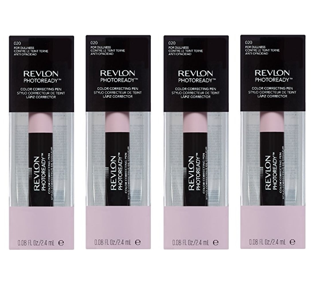 Revlon Photoready Color Correcting Pen 020 for Dullness (Pack of 4