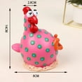thumbnail image 2 of YOHAVEN Funny Chicken Ornaments, Resin Silly Chicken Figurines Holiday Decorations for Garden Yard Patio Balcony Farmhouse Scene Party Home Decor Gifts, 2 of 6