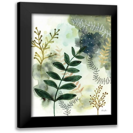 Horn, Laura 12x14 Black Modern Framed Museum Art Print Titled - Woodland Walk V