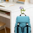 thumbnail image 3 of ZZERHUOO Hooks For Adjustable Heavy Duty No Drill Organizer Hook For Wallet Coat Jacket Schoolbag Restaurant Cubicle Home Clothes Hook Pole over The Door Hook for Wreath Shower Hanger Hooks Jewelry, 3 of 4