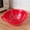 Red, variant on Easy Grip Handles,Self-Draining Base,Dishwasher Safe,Deep Plastic Strainer Colander,Made of Food Safe,BPA-Free,Plastic Use for Pasta,Noodles, Spaghetti,Vegetables and More