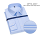 thumbnail image 3 of Camisa de vestir de algodón puro de alta gama para hombres y mujeres, estilo informal de negocios, antiarrugas, de algodón completo, camisa de cuello blanco para hombres, 3 of 5
