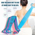 thumbnail image 2 of Silic Bru Bath Towels Rubbing Back Mud Ing Massa Brush Er Scrubber Clean Skin Exfoliating, 2 of 5
