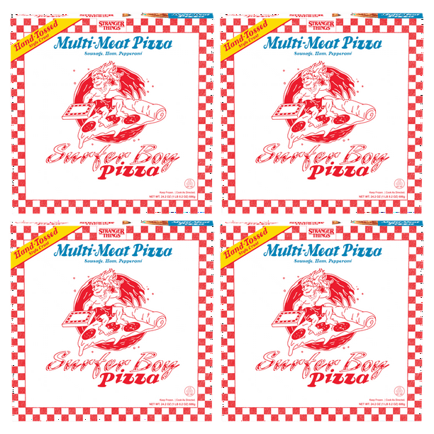 Surfer Boy Stranger Things Hand Tossed Crust Pizza, Meat Lovers, 24.2