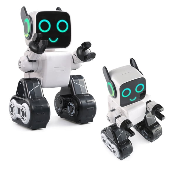 PENIKOKO Voice Control White Humanoid Rc Robot with Singing Dancing and Sliding Features