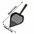 thumbnail image 3 of Metal Pooper Scooper with Wooden Handle,Heavy Duty Dog Waste Shovel for Yard and Garden,Long Handle, Rust Resistant, Easy to Clean,Outdoor Use，B, 3 of 5