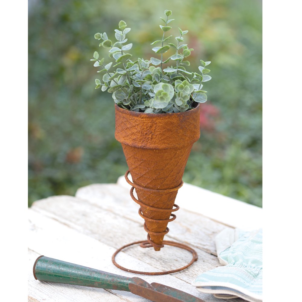 Ice Cream Cone Planter