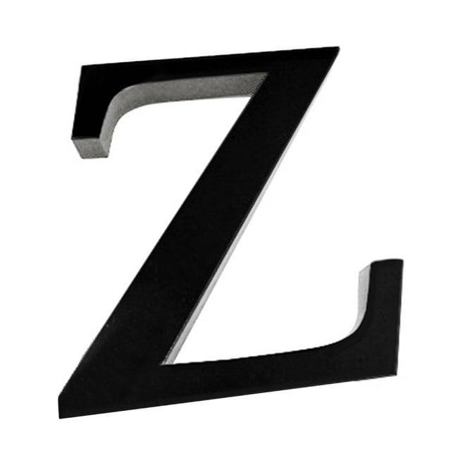 26 Letters DIY 3D Acrylic Wall Sticker Decals Home Wall Art Mural Living Room Stickers Stickers for Room Custom Name Stickers for Wall Static Stickers in The Middle Stickers Kids Room Wall Stickers