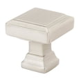 thumbnail image 3 of Emtek 86295 Us10B Geometric Square 1.25 in Cabinet Knob in Bronze, 3 of 4