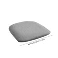 thumbnail image 3 of Chair Cushion Square Contoured Seat Pad For Dining And Office Seating Comfort, 3 of 6