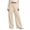 AQ18_Beige, variant on Baggy Sweatpants Women Cute Lightweight Slacks with Pockets Wide Leg Lounge Pants Casual Fashion Oversized Pant Mint Green S
