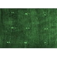 thumbnail image 1 of Ahgly Company Indoor Rectangle Abstract Emerald Green Contemporary Area Rugs, 5' x 8', 1 of 4