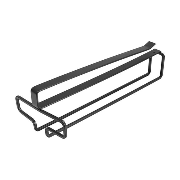 Under Cabinet Wine Glass Rack | Metal Storage Holder for Kitchen & Bar Organization | Space-Saving Vertical or Horizontal Mount | Includes Installation Hardware