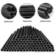 thumbnail image 3 of 100pcs Disposable Plastic Boba Milk Tea Drinking Straws, 3 of 5