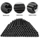 thumbnail image 3 of 100pcs Disposable Plastic Boba Milk Tea Drinking Straws, 3 of 5