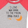 thumbnail image 4 of Inktastic I Love My Titi to the Moon and Back Boys or Girls Baby Bodysuit, 4 of 5