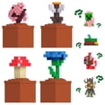 thumbnail image 5 of Minecraft Mini Mode Bloom Blocks Action Figure with Sand Compound (Characters May Vary), 5 of 5