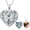 Abalone Butterfly, variant on Bee Photo Locket Necklace for Women 925 Sterling Silver Locket Necklace That Holds Pictures Heart Pendnat Lockets Gifts for Women Birthday Gifts