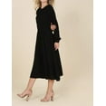 thumbnail image 3 of Ruched Midi Dress, 3 of 4