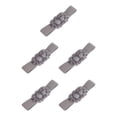 thumbnail image 1 of Sonducket Cinturón de mujer Accesorio de moda Elegante cintura ancha para mujer Color sólido Cinturones de niña en forma de rosa para decoración Gris gris claro 5piezas Sonducket CBP256713, 1 of 5