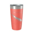 thumbnail image 1 of Grapevine Lake Map Tumbler Travel Mug Insulated Laser Engraved Coffee Cup Texas 20 oz Coral, 1 of 1