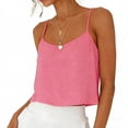 thumbnail image 3 of Taqqpue Cotton Linen Tank Tops for Women Casual Summer Spaghetti Strap Sleeveless Crop T Shirt Basic Beach Vacation Camisoles for Women S-XXL, 3 of 6